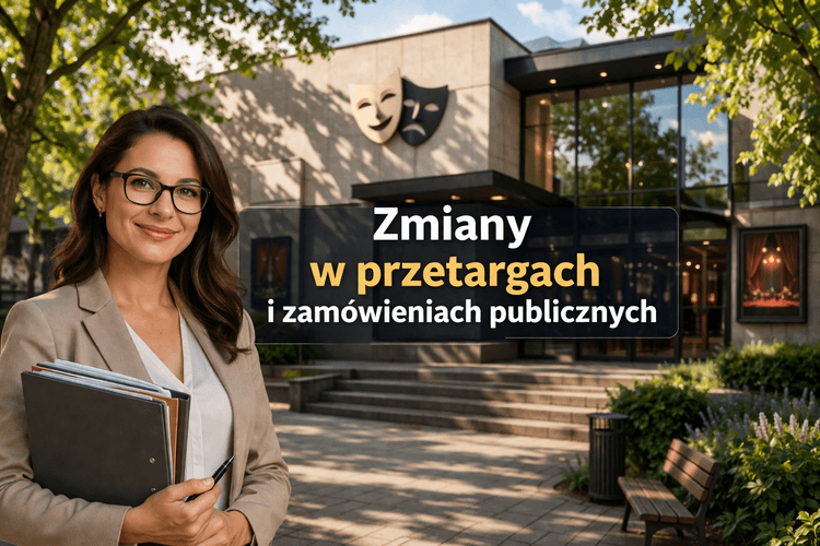 Przetargi w instytucji kultury po zmianach od 3 kwietnia 2026 r. 