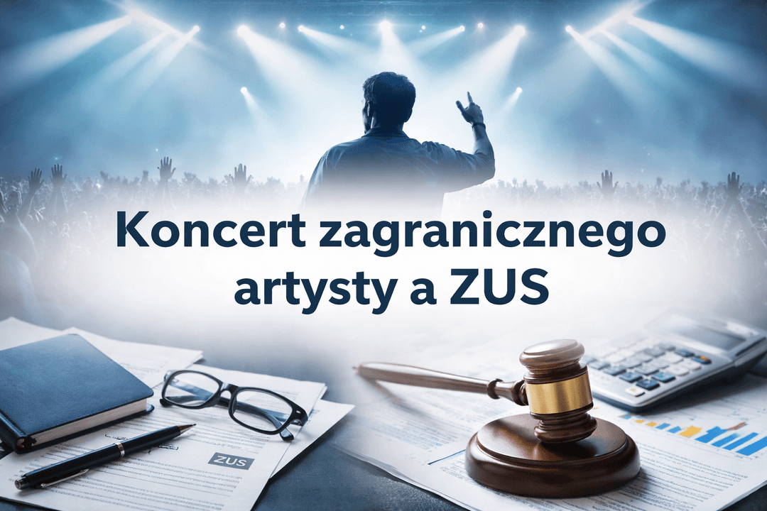 Zagraniczny artysta na koncercie w Polsce – zaświadczenie A1 