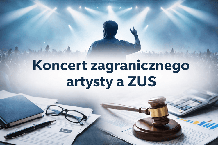 Zagraniczny artysta na koncercie w Polsce – zaświadczenie A1 