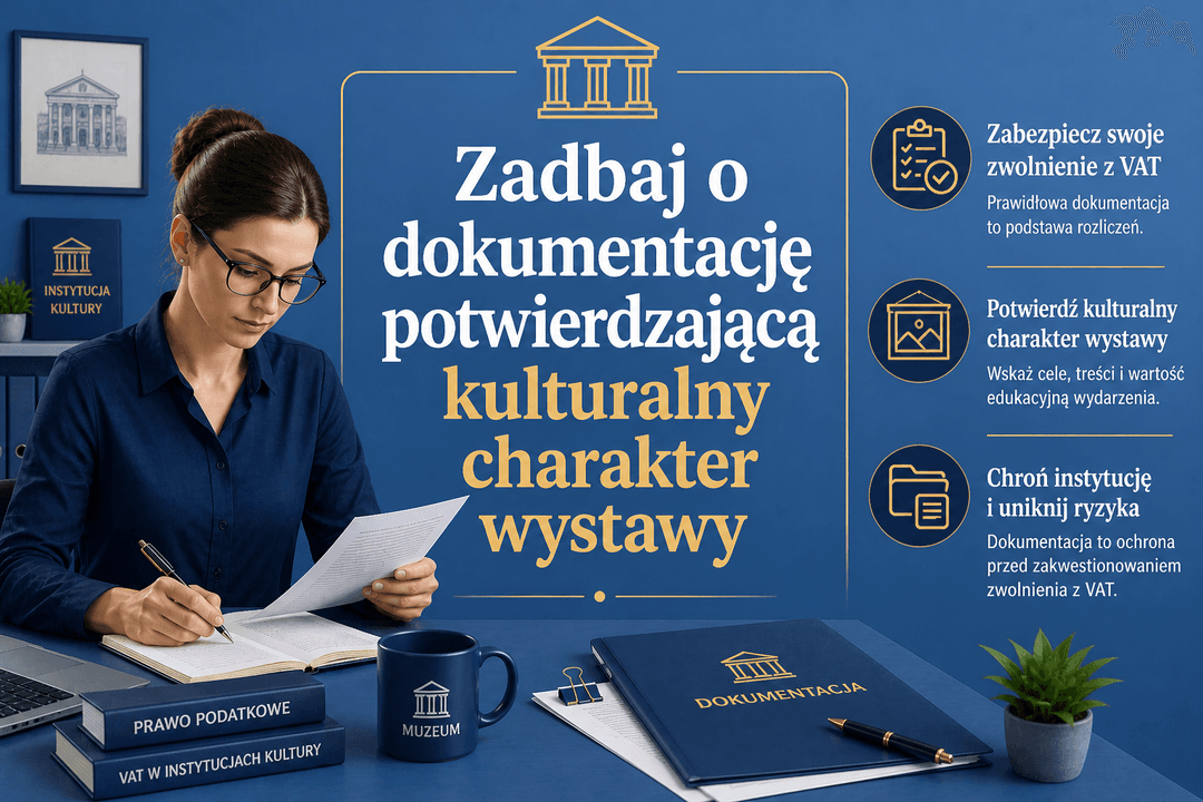 Organizacja wystaw przez muzeum a podatek VAT