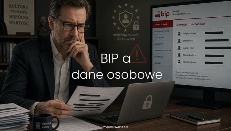 Publikacja danych osobowych w BIP bez anonimizacji – kiedy trzeba zgłosić naruszenie