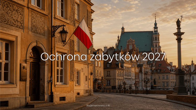 Zmiany w ochronie zabytków od 1 stycznia 2027 r. 