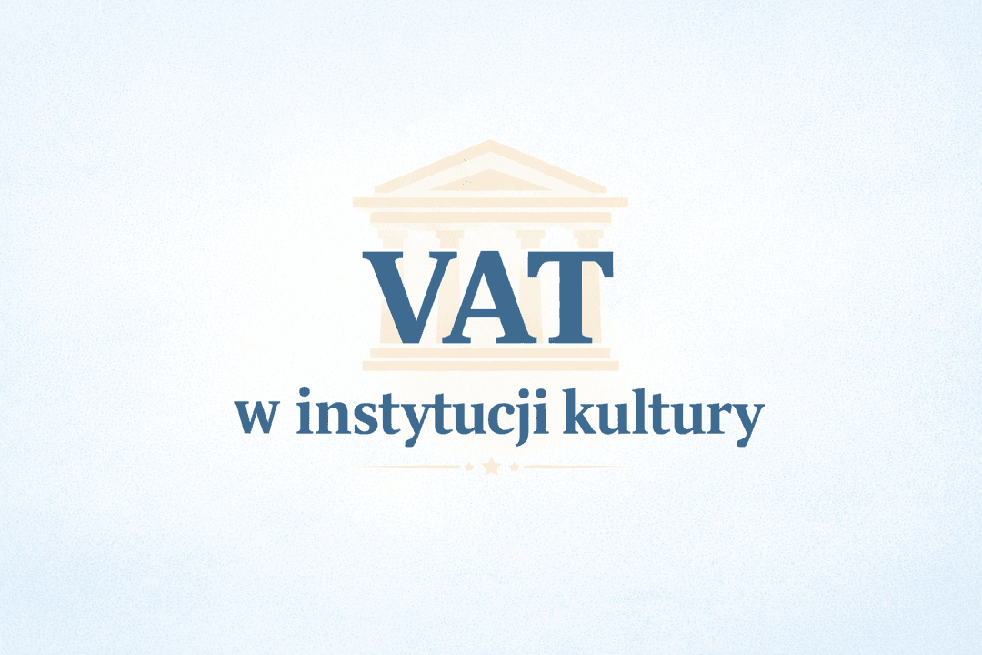 Płatność kartą a VAT w instytucji kultury