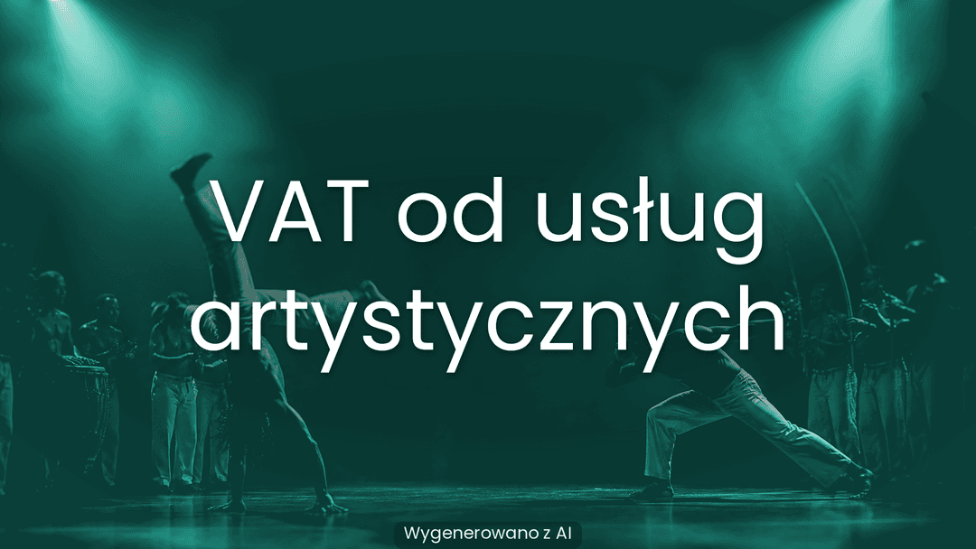VAT od usług artystycznych