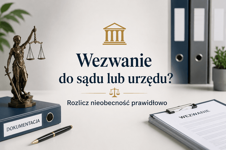 Wezwanie pracownika do sądu lub urzędu 