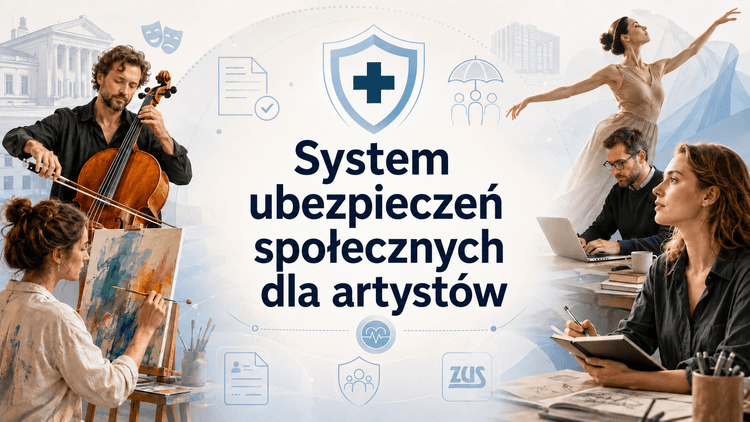  	Po raz pierwszy artyści twórcy i wykonawcy wejdą do systemu ubezpieczeń 