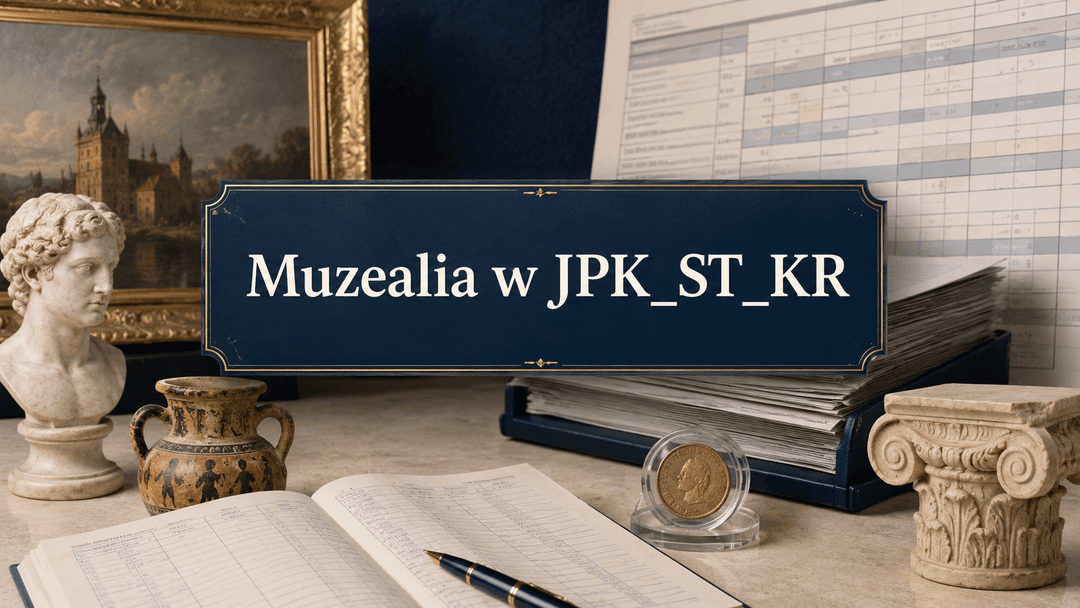 Muzealia w ewidencji środków trwałych i JPK_ST_KR 