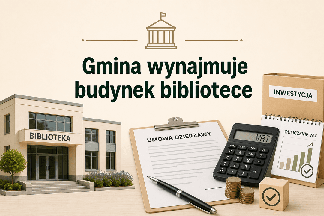 Gmina wynajmuje budynek bibliotece 