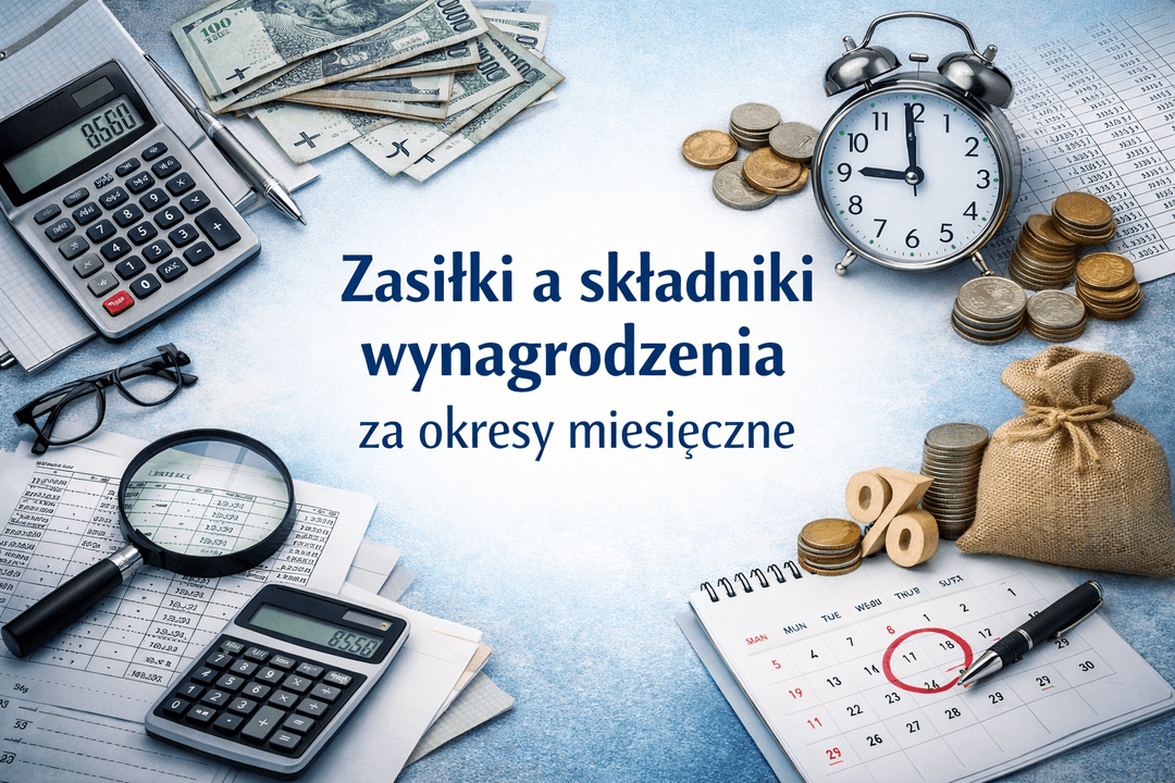 Składniki wynagrodzenia za okresy miesięczne 