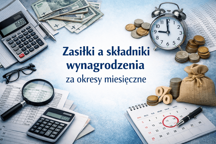 Składniki wynagrodzenia za okresy miesięczne 
