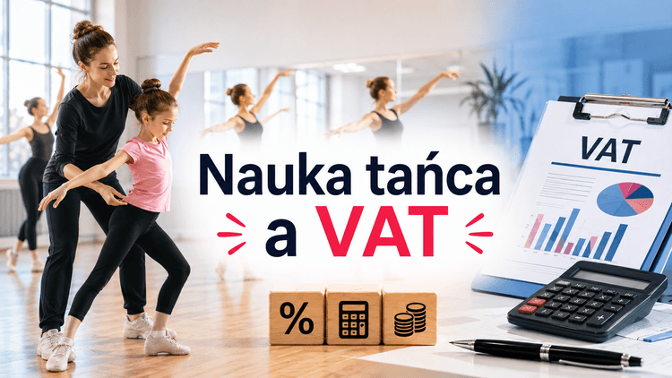 nauka tańca a podatek VAT