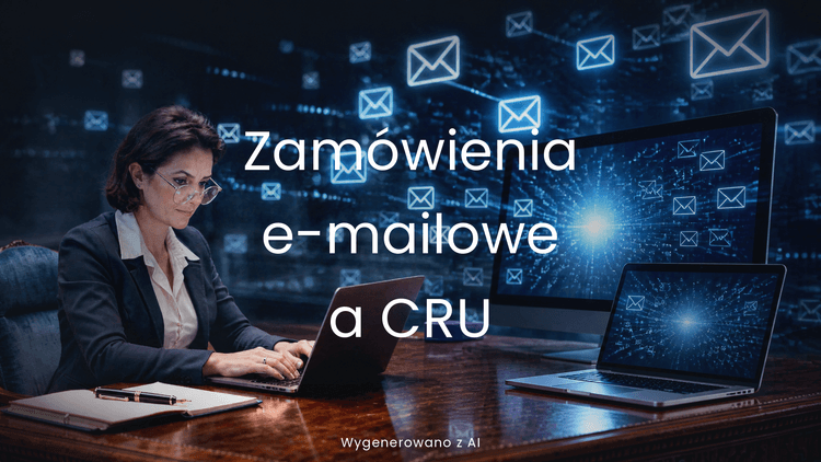 zamówienia e-mailowe a CRU