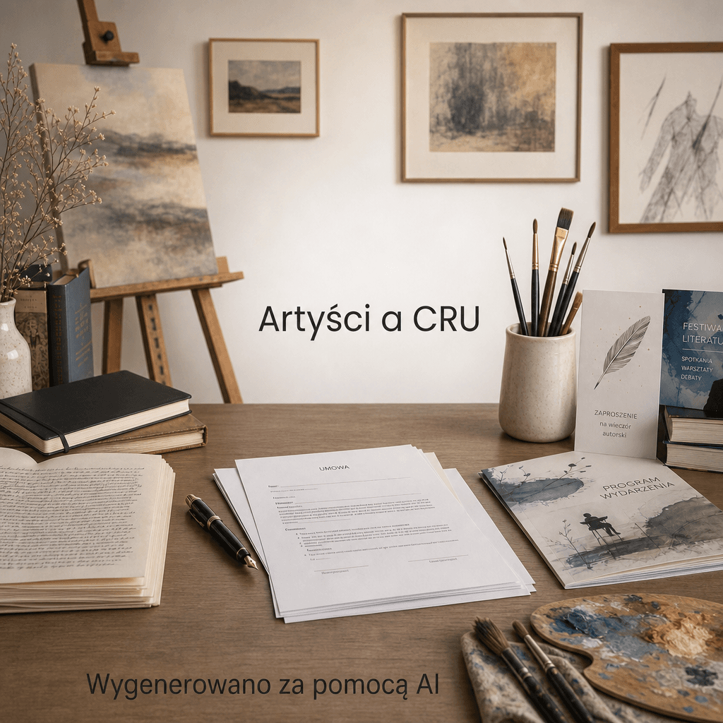 Czy umowy z pisarzami i artystami trzeba zgłaszać do Centralnego Rejestru Umów?