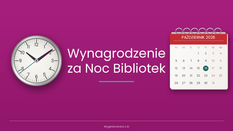 wynagrodzenie za noc bibliotek