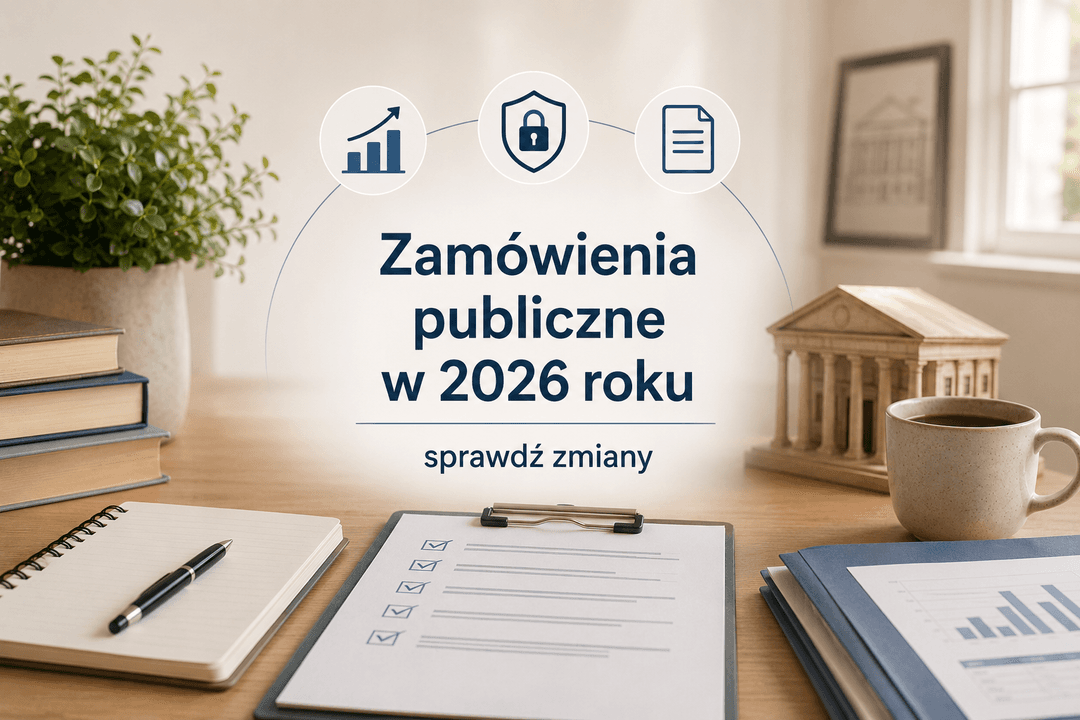 Przypominamy o 3 ważnych zmianach w zamówieniach publicznych w 2026 roku