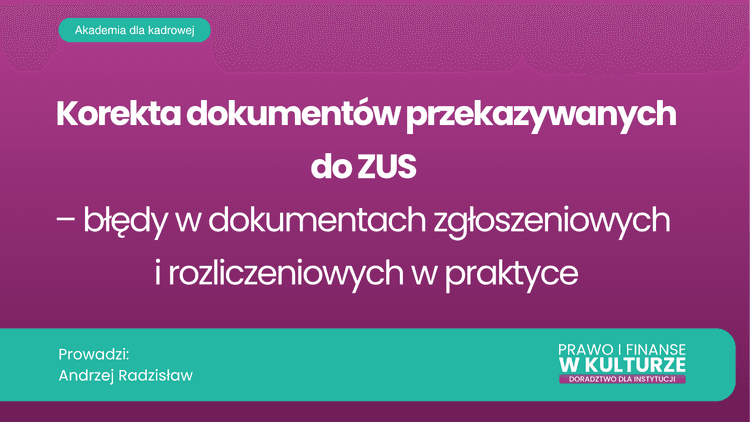  	Korekta dokumentów przekazywanych do ZUS_plansza