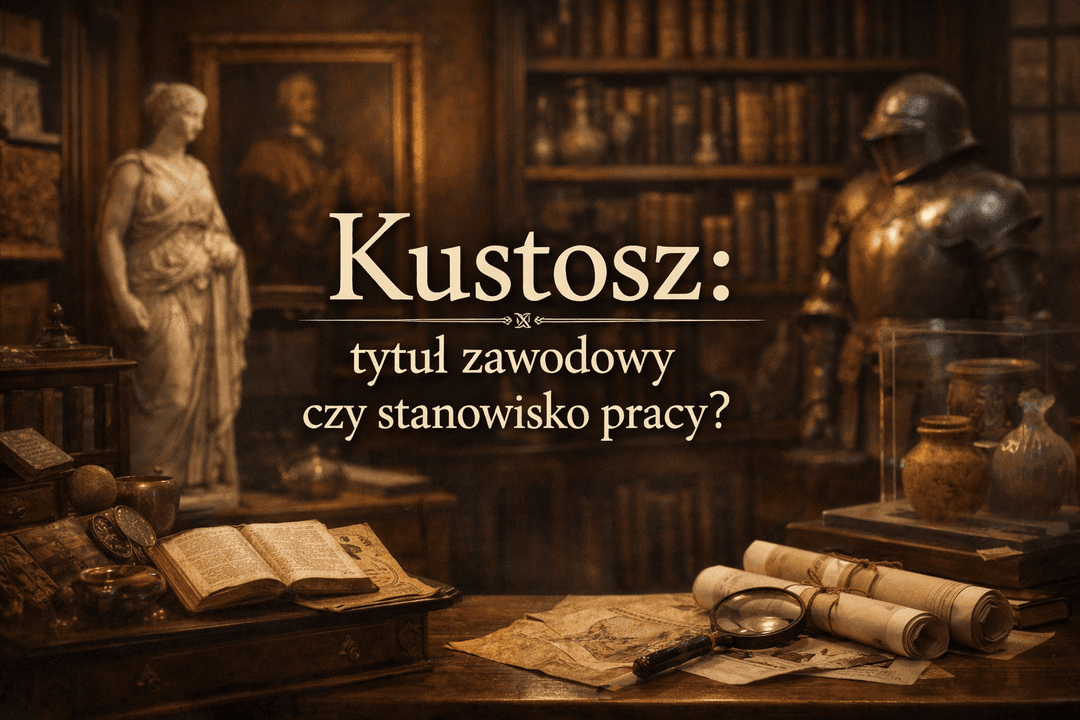 kustosz w muzeum