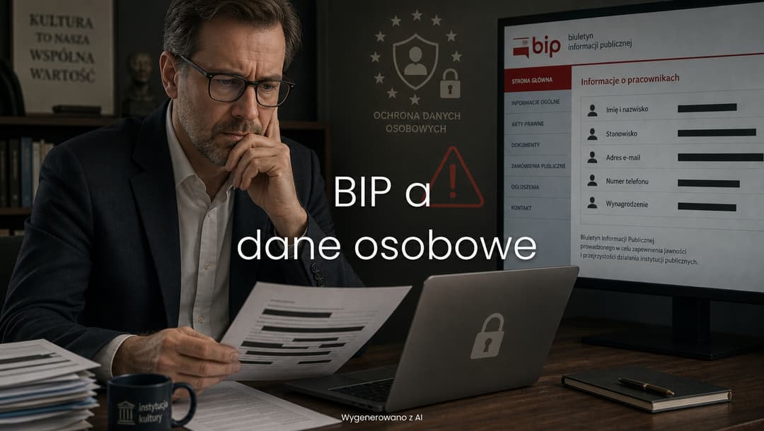 Publikacja danych osobowych w BIP bez anonimizacji – kiedy trzeba zgłosić naruszenie