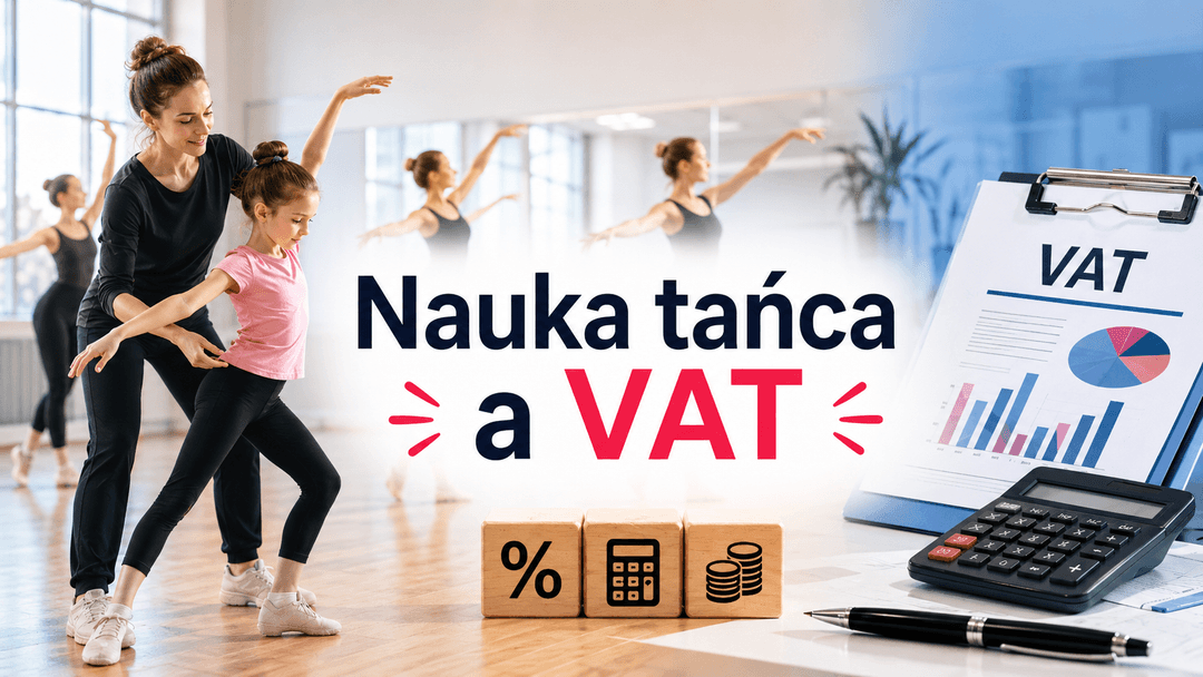 nauka tańca a podatek VAT