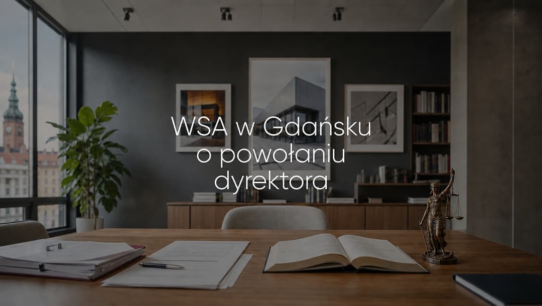 Rada gminy nie może regulować zasad powołania dyrektora centrum kultury